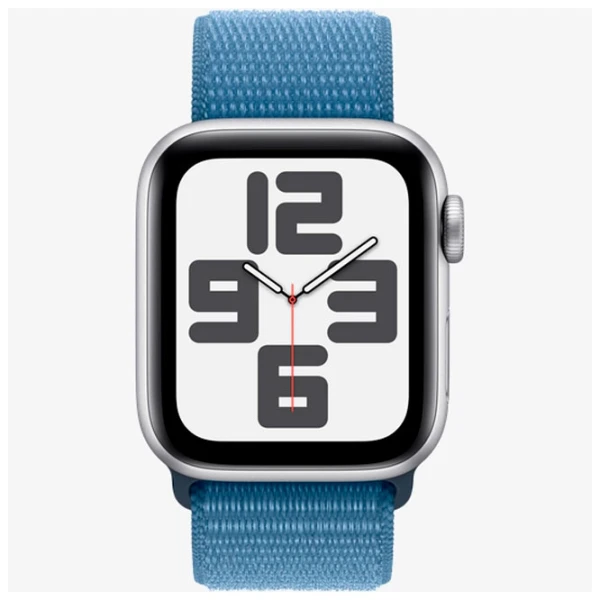 Apple Watch SE 2023 40 мм Серебристый/ Winter Blue photo 5