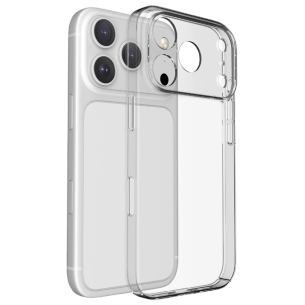 Husă pentru smartphone iPhone 18 Pro Max Back / TPU / Transparent photo 1