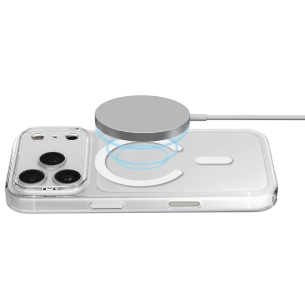 Husă pentru smartphone iPhone 18 Pro Max MagSafe Back / TPU / Transparent photo 6