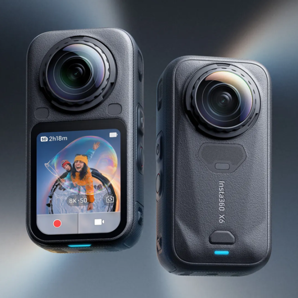 Cameră action Insta360 X6 Standard Bundle 48 MP Black photo 7