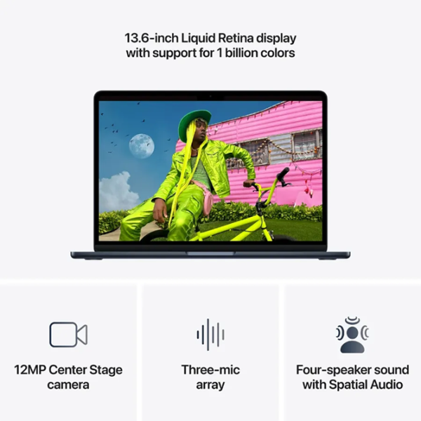 Apple MacBook Air 13.6 2026 14" M5 16 GB 512 GB Midnight photo 7