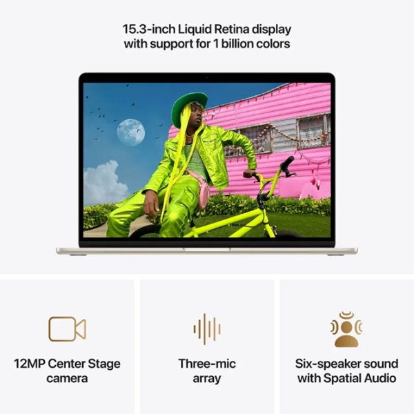 Apple MacBook Air 15 2026 15" M5 16 GB 512 GB Starlight photo 7