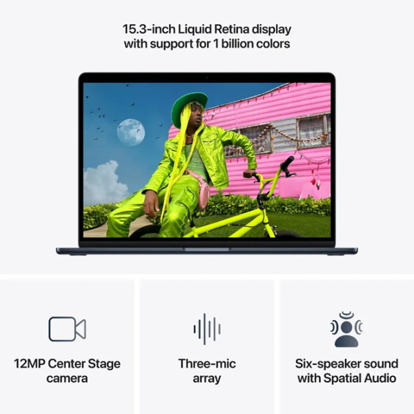 Apple MacBook Air 15 2026 15" M5 16 GB 1 TB Midnight photo 5