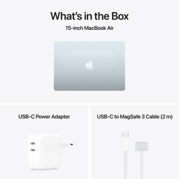 Apple MacBook Air 15 2026 15" M5 16 GB 512 GB Sky Blue photo 4