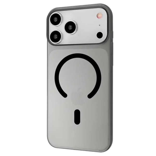 Husă pentru smartphone iPhone 18 Pro Max MagSafe Back / TPU / Black photo 1