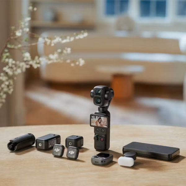 Cameră action DJI Osmo Pocket 4P Standard Combo 37 MP Black photo 6