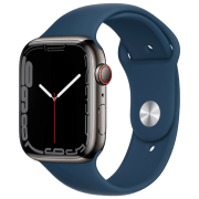 photo Apple Watch Series 7 41 mm Graphite/ Abyss Blue Sport