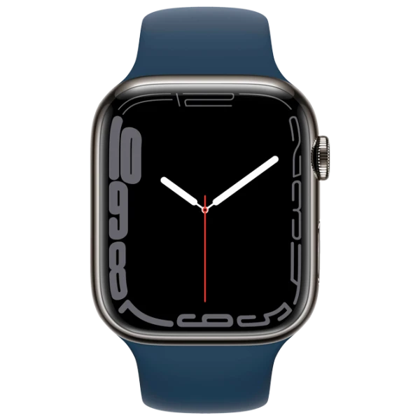 Apple Watch Series 7 41 mm Graphite/ Abyss Blue Sport photo 2