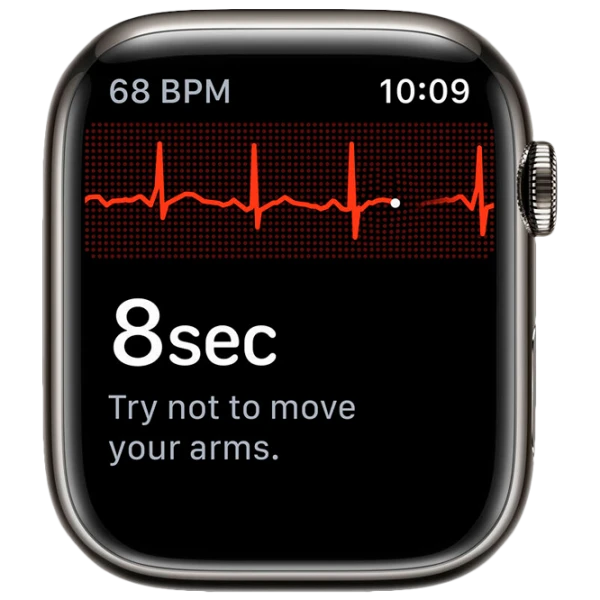 Apple Watch Series 7 41 mm Graphite/ Abyss Blue Sport photo 5