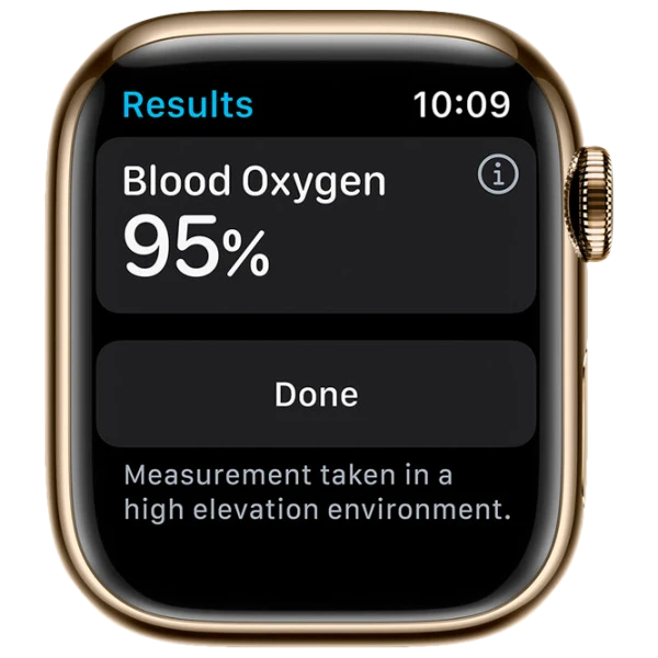 Apple Watch Series 7 41 mm Gold/ Dark Cherry Sport photo 3