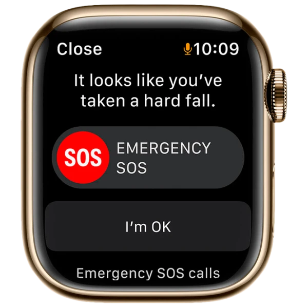Apple Watch Series 7 41 mm Gold/ Dark Cherry Sport photo 6
