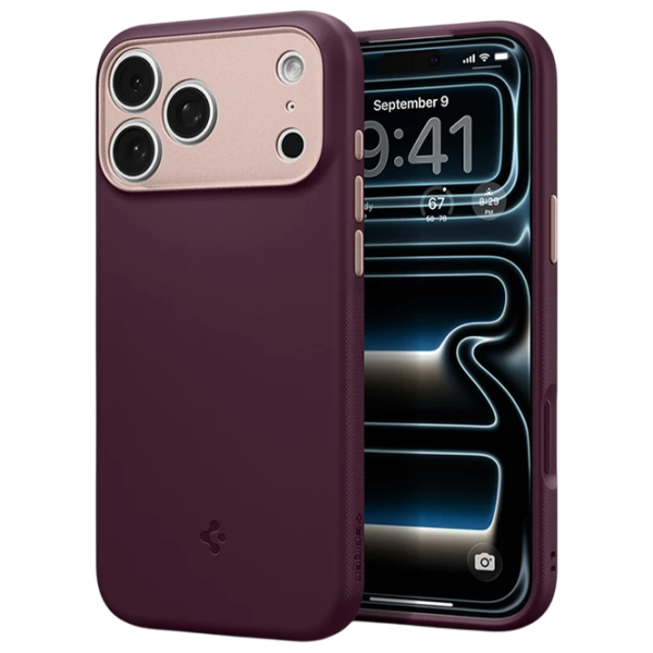 Husă pentru smartphone iPhone 17 Pro MagSafe Back / TPU / Burgundy photo 3