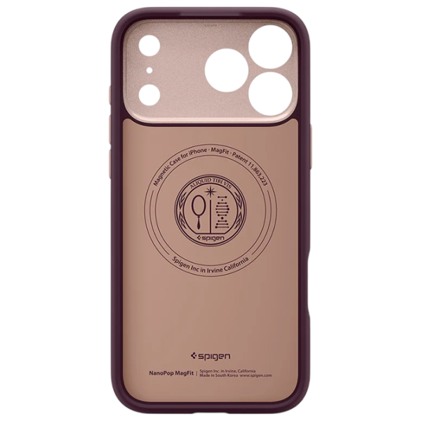 Husă pentru smartphone iPhone 17 Pro MagSafe Back / TPU / Burgundy photo 5