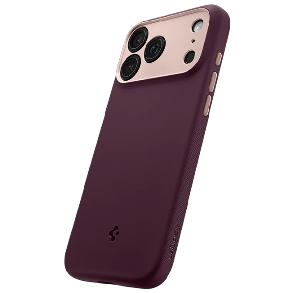 Husă pentru smartphone iPhone 18 Pro Max MagSafe Back / TPU / Burgundy photo 5