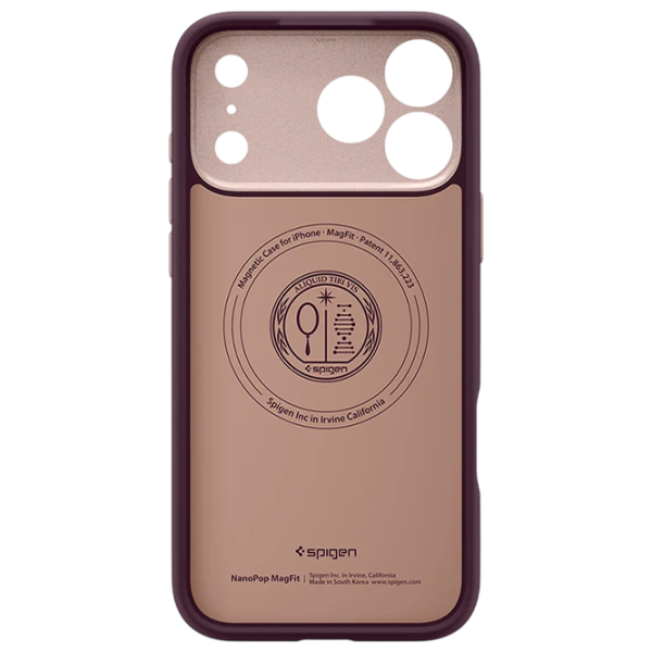 Husă pentru smartphone iPhone 18 Pro Max MagSafe Back / TPU / Burgundy photo 6