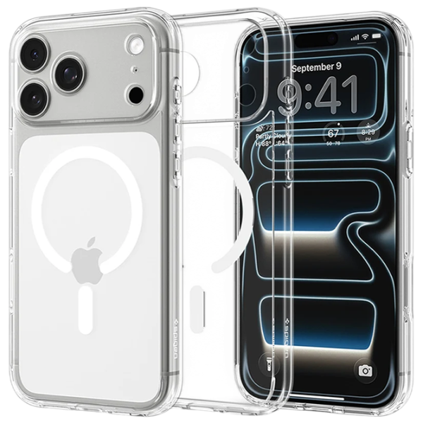 Husă pentru smartphone iPhone 18 Pro Max MagSafe Back / TPU / Transparent photo 2