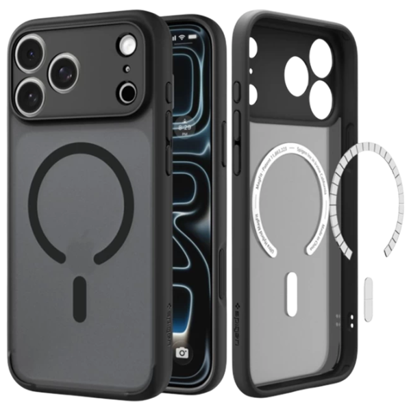 Husă pentru smartphone iPhone 18 Pro Max MagSafe Back / TPU / Black photo 3