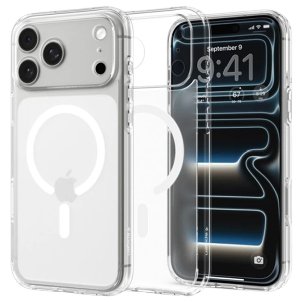 Husă pentru smartphone iPhone 18 Pro Max MagSafe Back / TPU / White photo 2