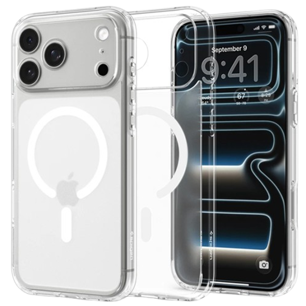 Husă pentru smartphone iPhone 18 Pro MagSafe Back / TPU / White photo 2