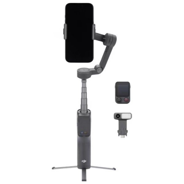 Stabilizator DJI Osmo Mobile 8P Advanced Tracking Combo Black photo 8