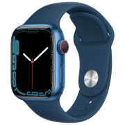 photo Apple Watch Series 7 41 mm Blue/ Abyss Blue Sport