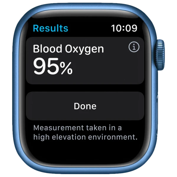 Apple Watch Series 7 41 mm Blue/ Abyss Blue Sport photo 3