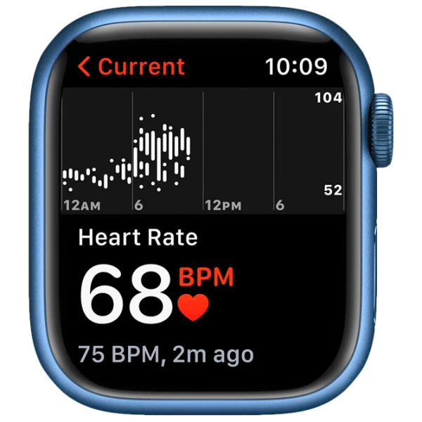 Apple Watch Series 7 41 mm Blue/ Abyss Blue Sport photo 4