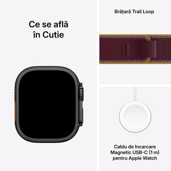 Apple Watch Ultra 4 49 mm Black / Burgundy photo 4