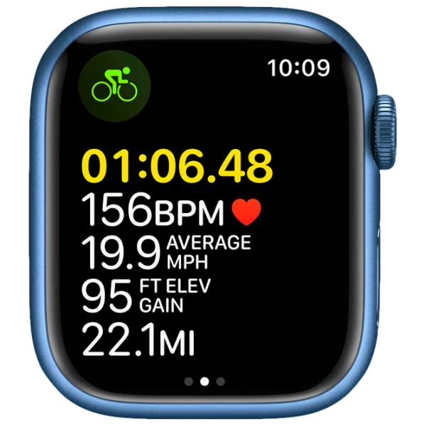 Apple Watch Series 7 41 mm Blue/ Abyss Blue Sport photo 8