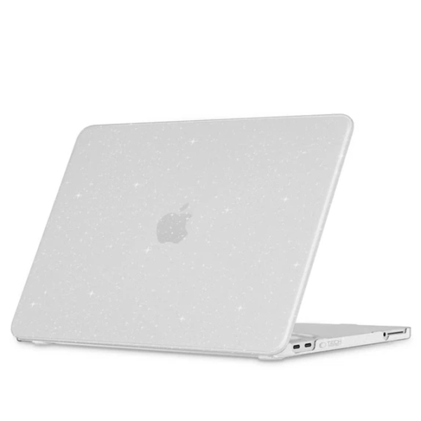 Husă pentru laptop Tech-Protect Smartshell 13" / Plastic / Glitter Clear photo 3