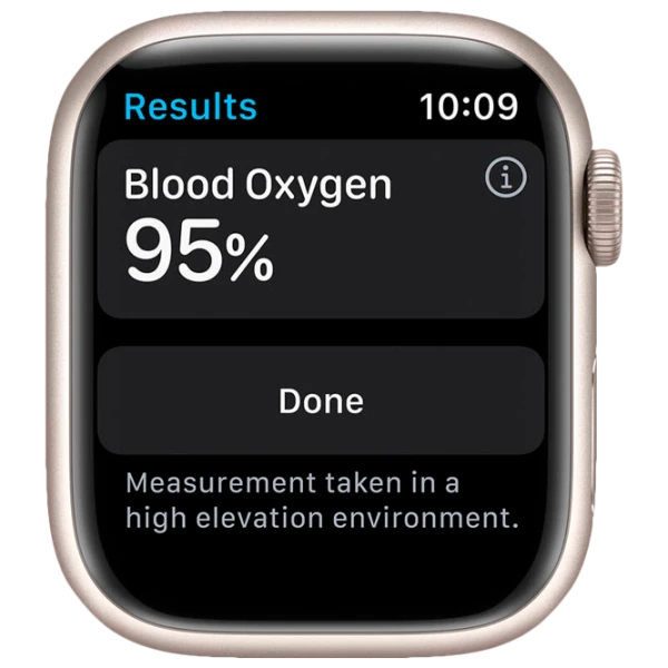 Apple Watch Series 7 41 mm Khaki/ Starlight Sport photo 4
