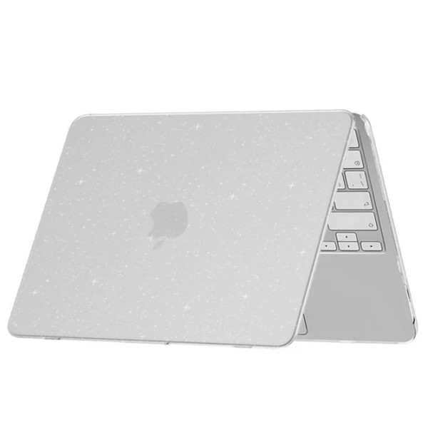 Husă pentru laptop Tech-Protect Smartshell 13" / Plastic / Glitter Clear photo 4