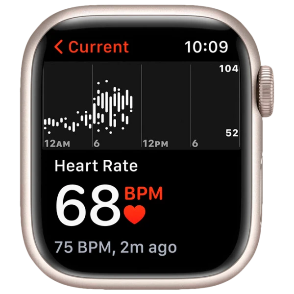 Apple Watch Series 7 41 mm Khaki/ Starlight Sport photo 5