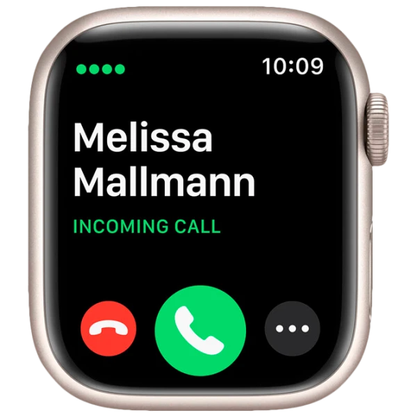 Apple Watch Series 7 41 mm Khaki/ Starlight Sport photo 6