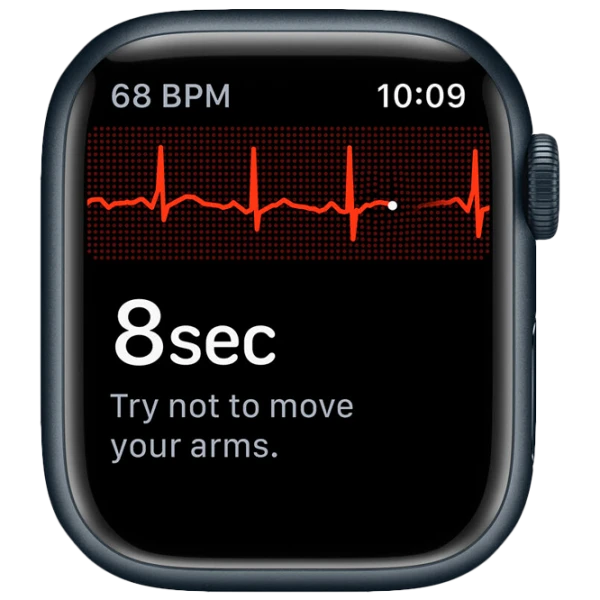 Apple Watch Series 7 41 mm Black/ Midnight Sport photo 5
