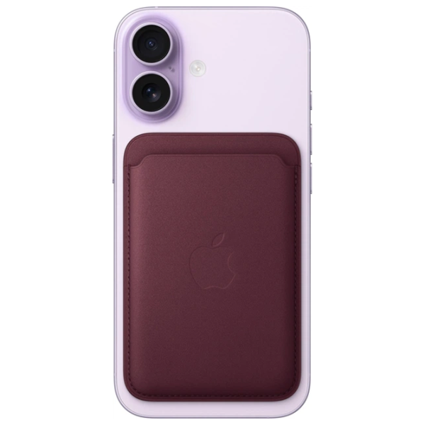 Husă Portmoneu iPhone 18 Pro Max MagSafe / Piele ecologică / Burgundy photo 2