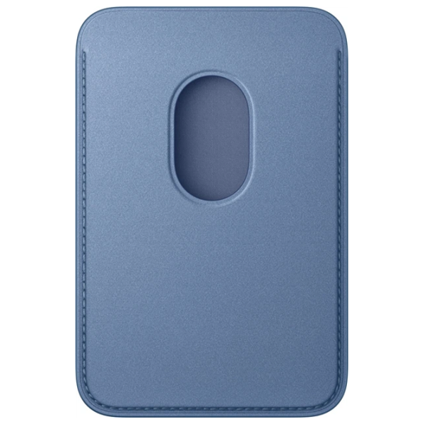 Husă Portmoneu iPhone 18 Pro Max MagSafe / Piele ecologică / Blue photo 3