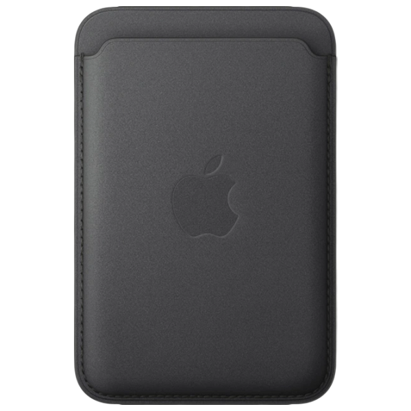 Husă Portmoneu iPhone 18 Pro Max MagSafe / Piele ecologică / Black photo 1