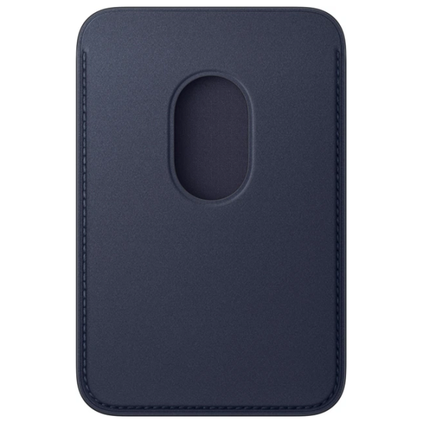 Husă Portmoneu iPhone 18 Pro Max MagSafe / Piele ecologică / Navy photo 2