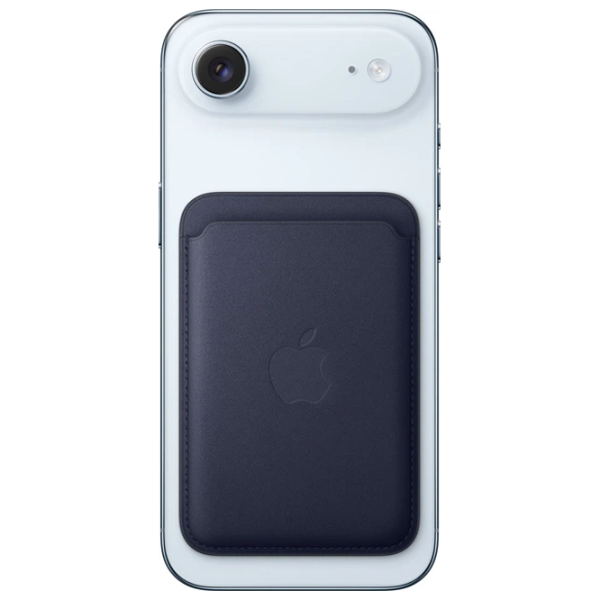 Husă Portmoneu iPhone 18 Pro Max MagSafe / Piele ecologică / Navy photo 4