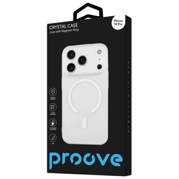Husă pentru smartphone iPhone 18 Pro MagSafe Back / TPU / Transparent photo 3