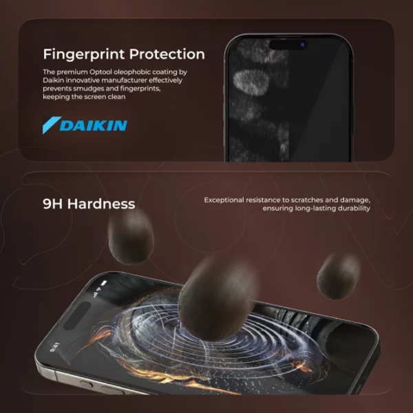 Защитное стекло Apple iPhone 18 Pro Proove / 9H photo 4