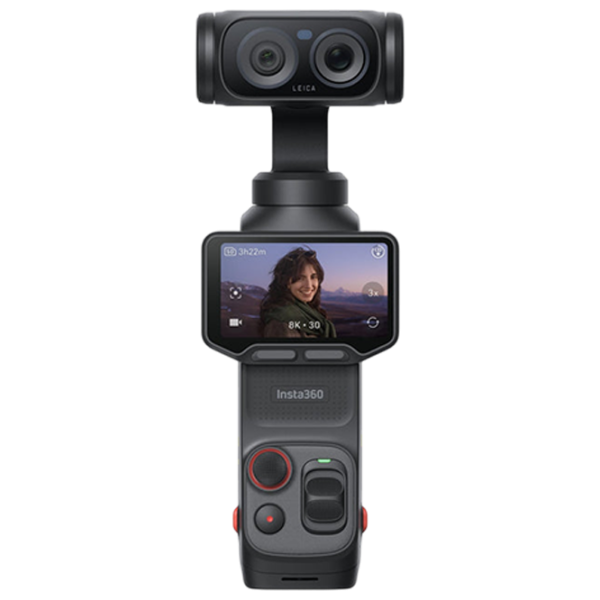 Экшн-камера Insta360 Luna Ultra Fill Light Bundle 50 МП Cosmic Black