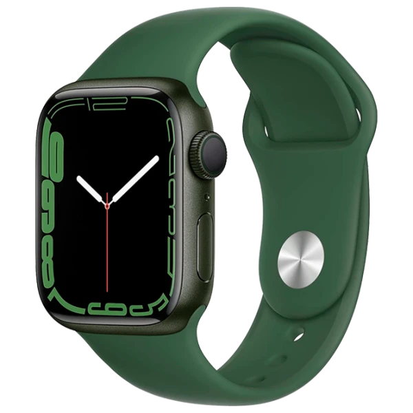 Apple Watch Series 7 41 мм Зелёный/ Зелёный photo 1