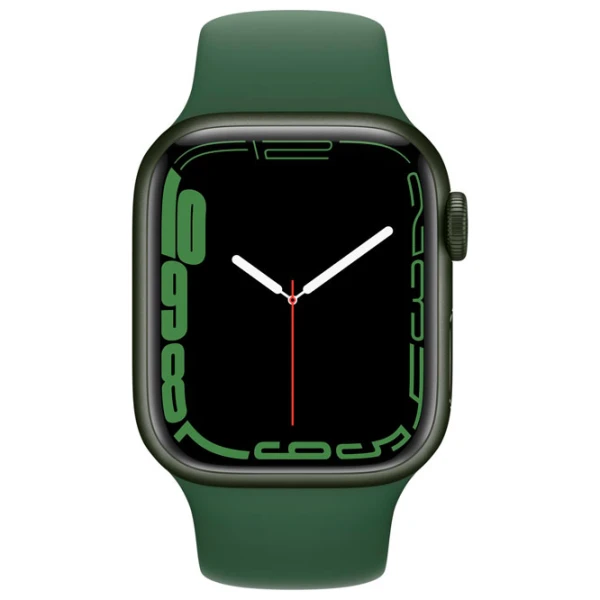 Apple Watch Series 7 41 мм Зелёный/ Зелёный photo 2