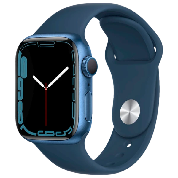Apple Watch Series 7 41 мм Синий/ Abyss Blue Sport photo 1