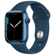 photo Apple Watch Series 7 41 mm Blue/ Abyss Blue Sport