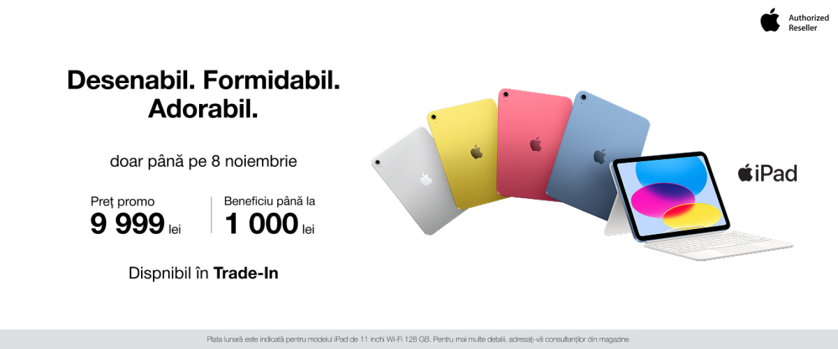 E momentul perfect pentru un nou iPad