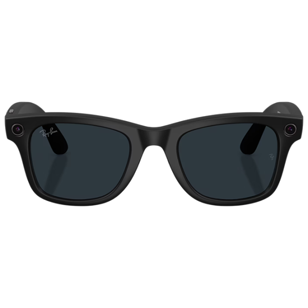Ochelari smart Ray-Ban Meta Wayfarer Matte black Fără fir / Gray photo 9