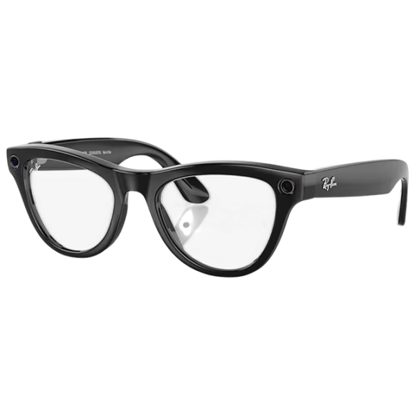 Ochelari smart Ray-Ban Meta Skyler Black Fără fir / Transparent photo 1